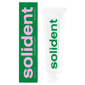 Ежедневная отбеливающая зубная паста Solident Watermelon Mint / Арбуз-мята 90 г